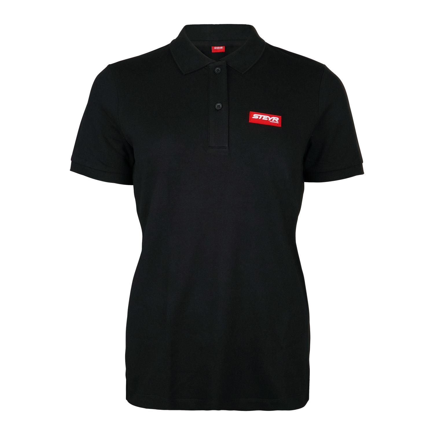 Polo-Shirt, schwarz, (Damen)