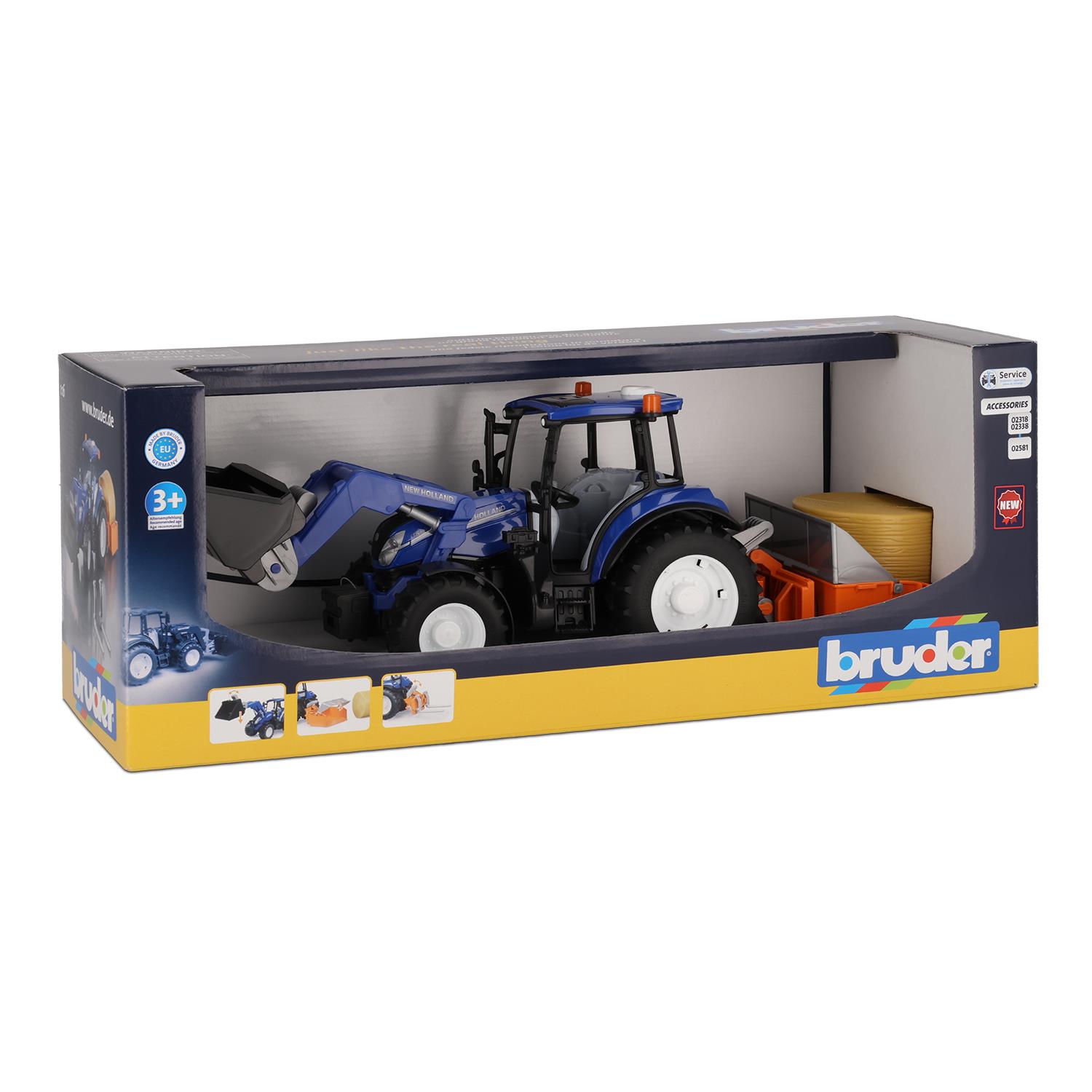 New Holland T5.120 mit Frontlader