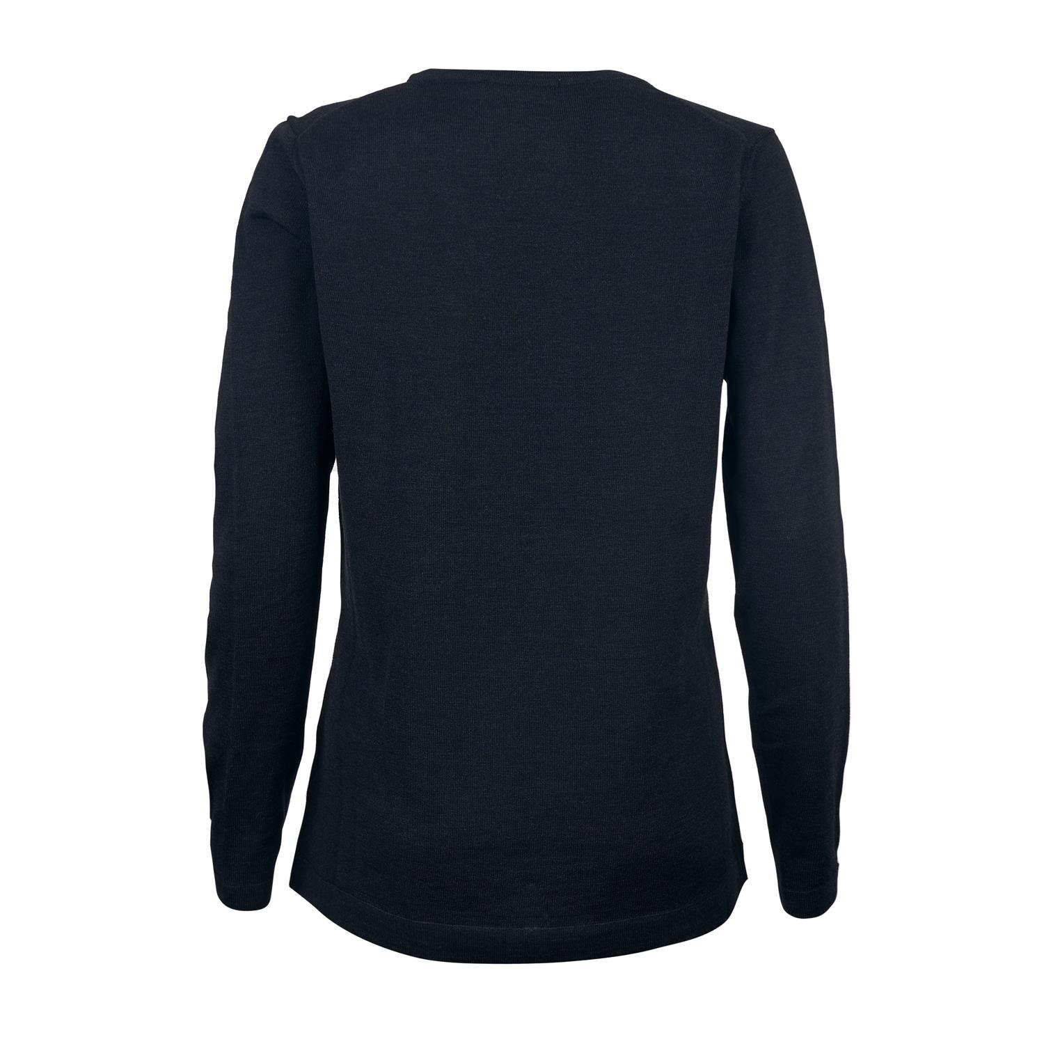 Strickpullover, schwarz, (Damen)